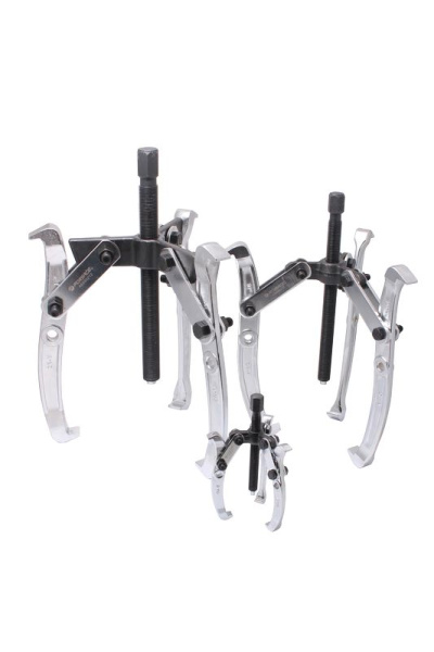 Съемник трехлапый переставной 6''(Ø захвата -150мм, длина лап-150мм,лапы S-образные)