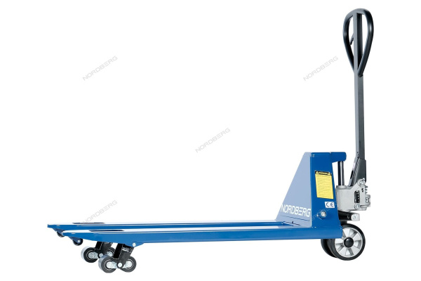 Тележка складская гидравлическая с резиновыми колесами 3 т NORDBERG N3902-30R