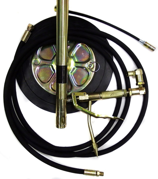 Нагнетатель густой смазки пневматический из бочки AE&T HG-77020 (20л)