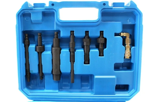 Тестер компрессии дизельного двигателя (0-70 bar) 15пр., в кейсе