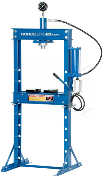 Пресс гидравлический NORDBERG N3621AL, 20 т, разборная рама