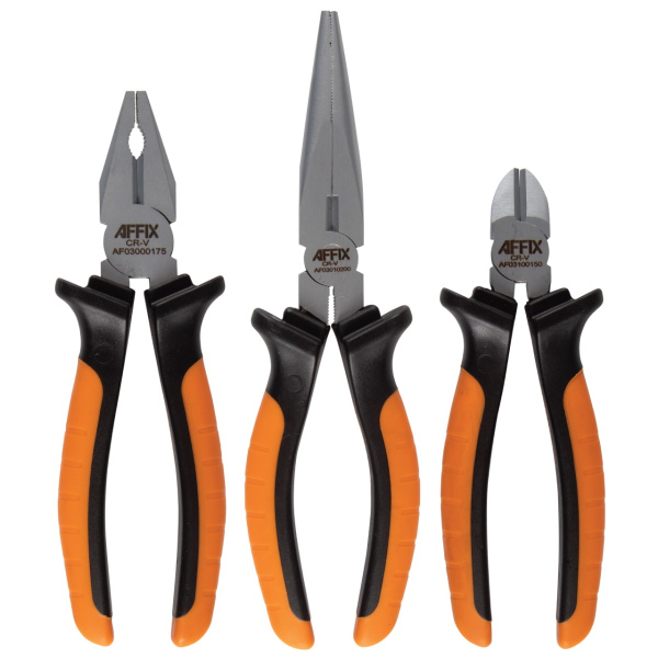 Набор пассатижей и бокорезов, 3 предмета AFFIX AF033CC