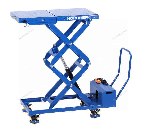 Стол подъемный электрогидравлический для АКБ электромобиля NORDBERG N3T1000H (1000 кг)