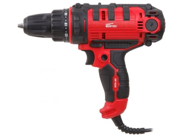 Дрель-шуруповерт WORTEX DR 1025 в кор. 300 Вт, 40 Нм, 2 скор., быстрозажимной патрон: 10 мм