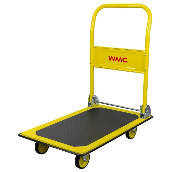 Тележка платформенная ручная складная (г/п 150кг, 735х470х830, 100мм-Ø колес)