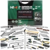 Набор инструментов 142+6пр. 1/4''3/8''1/2''(6-гран.)(4-36мм, 27,30,32,36-12гр.)+(ключи трещоточные:8х10,12х13,14х15,16х17,18х19мм, бокорезы-7'')