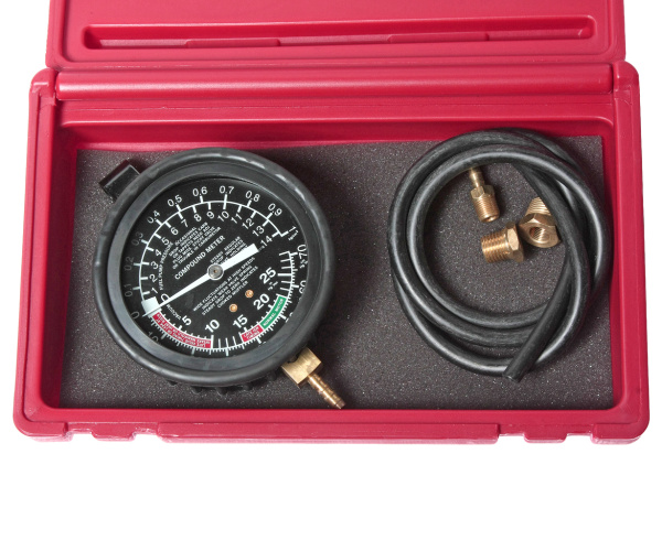 Тестер вакуумного и топливного насосов в кейсе JTC 1622