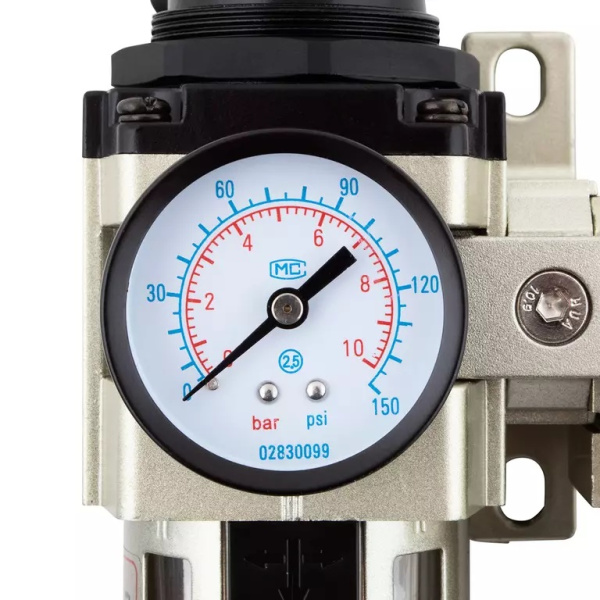 Модульная группа для подготовки воздуха с регулятором давления и манометром GARWIN PRO 807660-12-5 (1/2", 5 мкм)