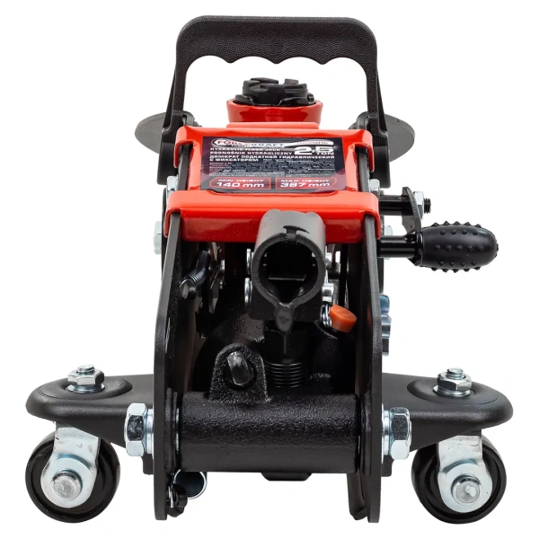 Домкрат подкатной гидравлический 2,5т в кейсе