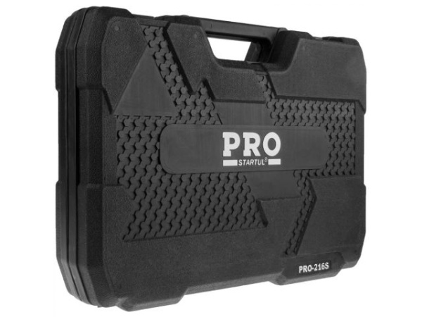 Набор головок и ключей 216пр. 1/4",3/8",1/2" PRO STARTUL STUTTGART (PRO-216S)
