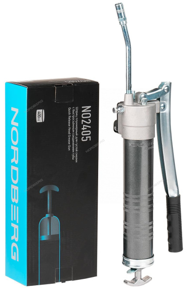 Шприц плунжерный для густой смазки 400 мл NORDBERG NO2405