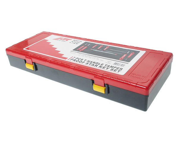 Набор ключей TORX Т-образных JTC K6074 (Т10Н-Т40Н, 7 предметов)