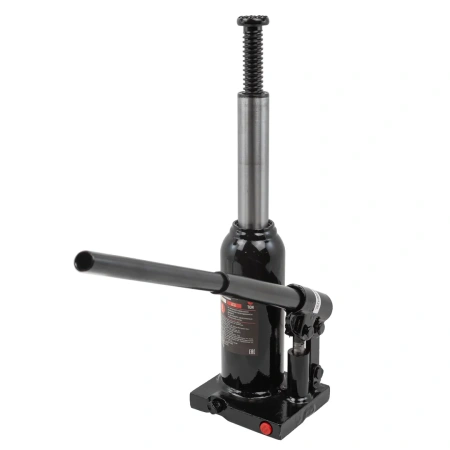 Домкрат бутылочный 5т с клапаном (высота подхвата-185мм, высота подъема-360мм)