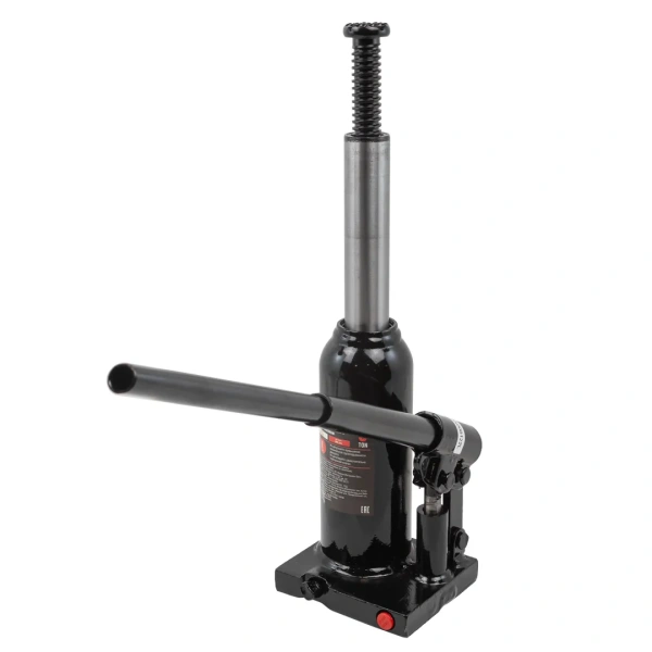 Домкрат бутылочный 5т с клапаном (высота подхвата-185мм, высота подъема-360мм)