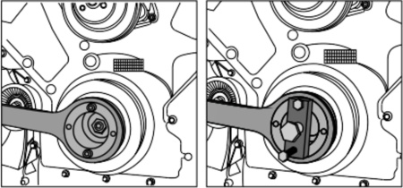 Съемник шкивов коленвала JTC 4129 (JAGUAR, LAND ROVER)
