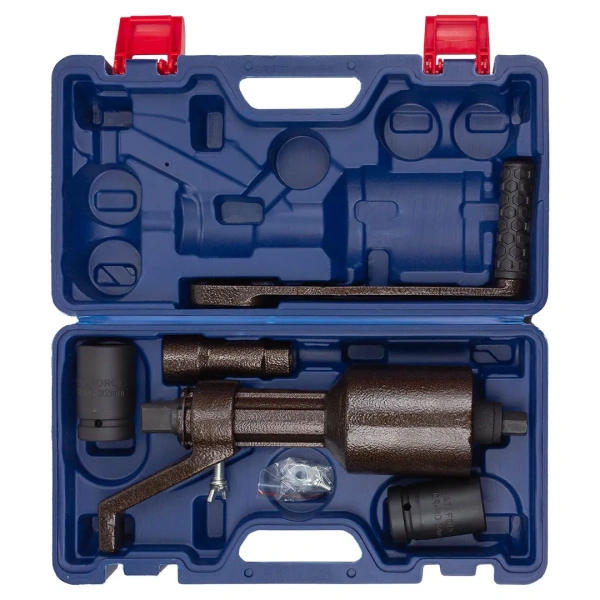 Гайковерт ручной с редуктором (Головки-32мм и 33мм, длина-330мм, передаточное число 1:1/1:4.2/1:64, 6800 Н/м)