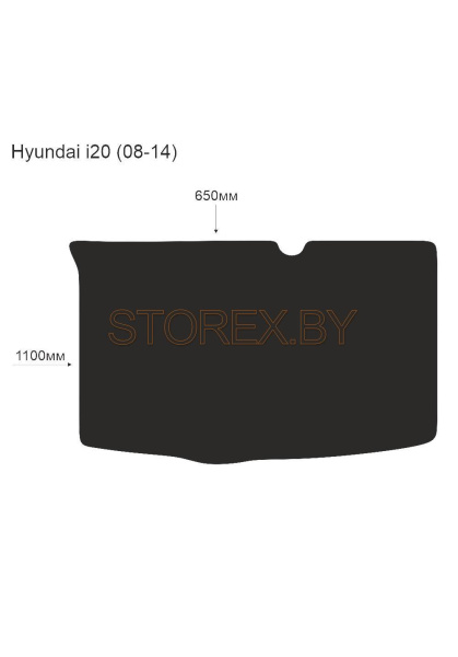 Hyundai i20 (08-14) Багажник copy