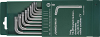 Набор ключей торцевых H08MTP09S TORX® с центрированным штифтом Т10-50, 9 предметов