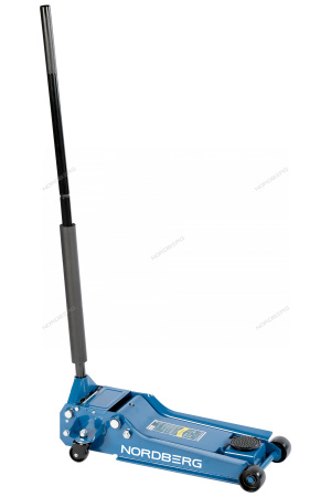 Домкрат подкатной грузоподъемность 3,5 тонн подъем 98-535 мм NORDBERG N3204