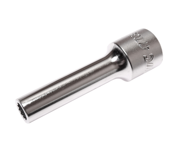 Головка торцевая 12-ти гранная глубокая JTC 47708 (1/2", 8 мм, L=76 мм)