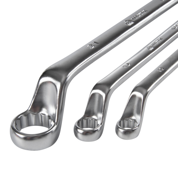 Набор накидных ключей и Torx L-образных МАСТАК 5-23118 (ложемент, 18 предметов)