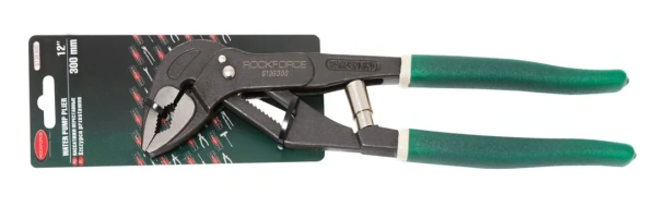 Пассатижи переставные сантехнические самозажимные ''узкий профиль''Cr-V 12''-300мм, на блистере