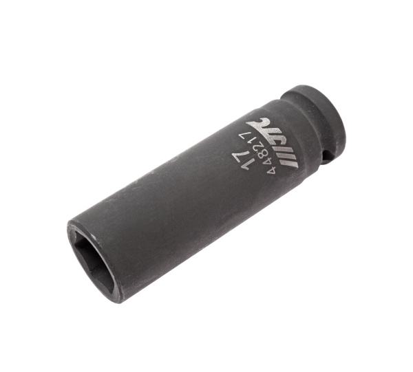 Головка торцевая ударная глубокая JTC 448217 (1/2", 17 мм,  L=82 мм)