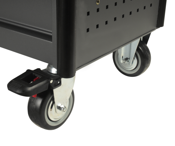 Тележка инструментальная JTC 5021 с набором инструментов JTC 344 (7 секций, 344 предмета)