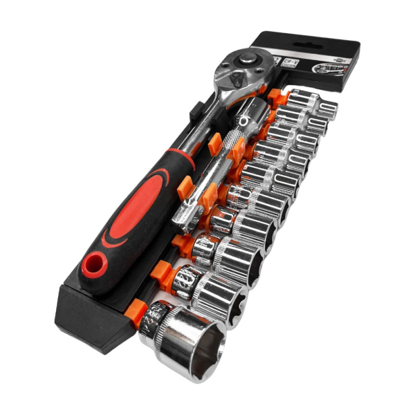 Набор головок 1/2" с трещоткой Гамматест GT1Y022