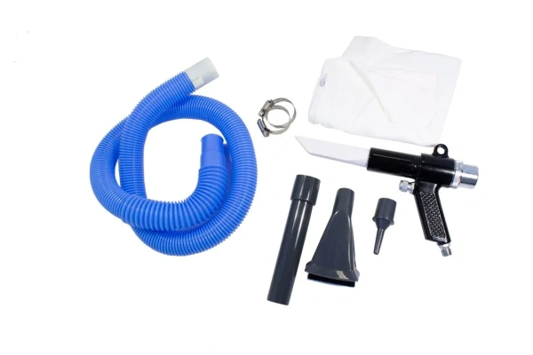 Пневмопылесос со сменными насадками 4пр(рабочее давл. 6.3Bar)