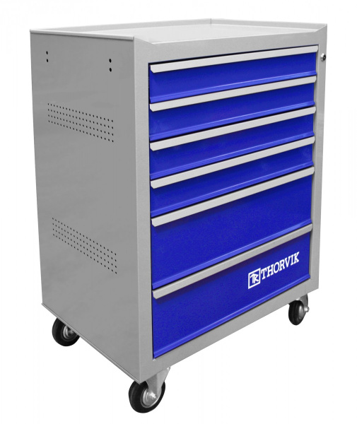Тележка инструментальная 6-ти полочная Thorvik ТТ6GB-R