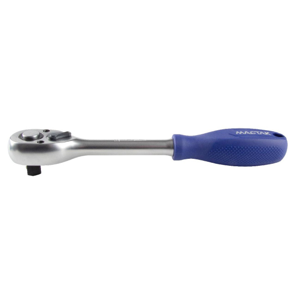 Трещотка МАСТАК 010-41620H, 1/2", 72 зубца, флажковая с кнопкой