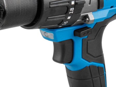 Аккум. дрель-шуруповерт BULL SR 1805 в чем. XLTpro, 2х6 А*ч, БЕСЩЕТ., 18 В, 120 Н*м, БЗП(мет.) 13 мм