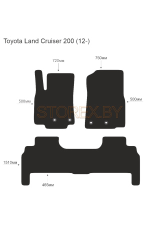Toyota Land Cruiser 200 (12-) copy