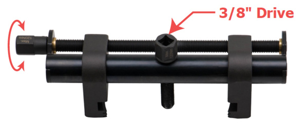 Съемник поликлиновых шкивов (рабочий дипазон:40-165мм)