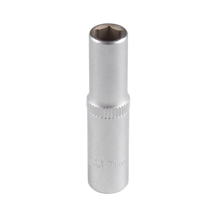 Головка торцевая глубокая шестигранная 1/4" 7 мм AFFIX AF00120007