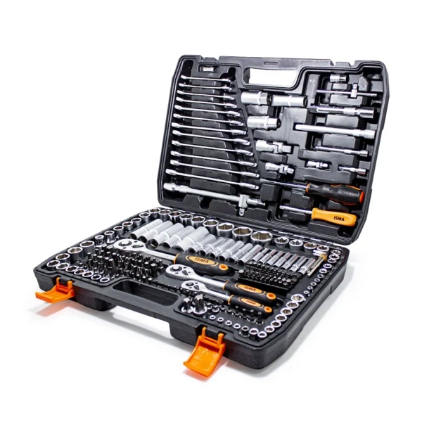 Набор инструментов 216пр. 1/4''3/8''1/2''(6гр.)(4-32мм)