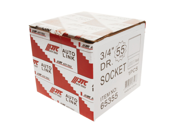 Головка торцевая 12-ти гранная JTC 65355 (3/4", 55 мм, L=76 мм)