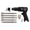 Молоток пневматический в комплекте с зубилами Licota PAH-20002RK (в кейсе, 10 пр., энерг. уд. 7,2 Дж)