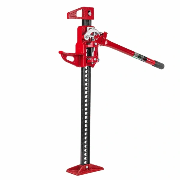 Домкрат реечный 3т 33''(высота подхвата - 155мм, высота подъема - 700мм)