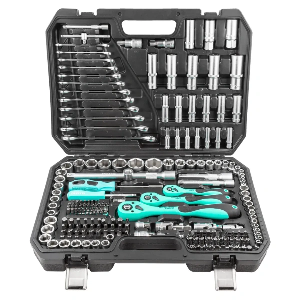 Набор инструментов 216пр. 1/4''3/8''1/2''(6гр.)(4-32мм)