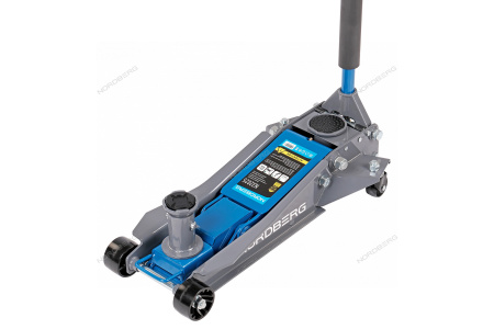 Домкрат подкатной с изменяемой высотой подхвата и регулируемой проставкой 2 / 3 т NORDBERG N32025