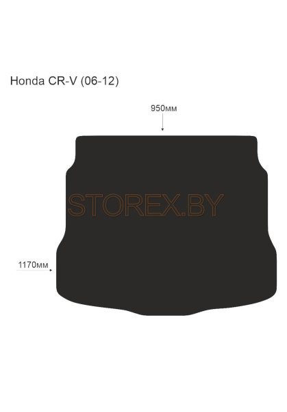 Honda CR-V (06-12) Багажник copy