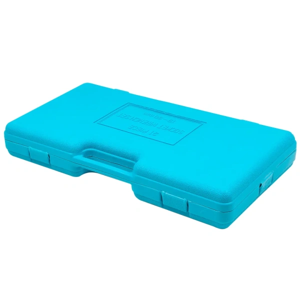 Набор инструментов 21пр. 3/4''(6гр.) (19,21,22,23,24,26,27,30,32,34,36,38,41,46,48,50мм) в пласт.кейсе