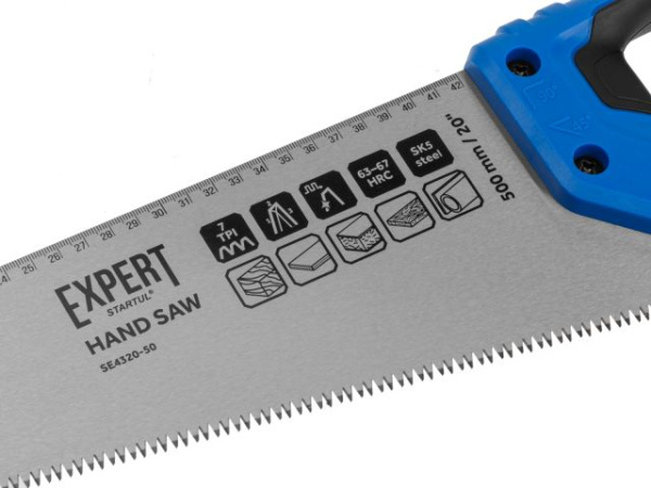 Ножовка по дер. 500мм 7 TPI EXPERT STARTUL (SE4320-50)