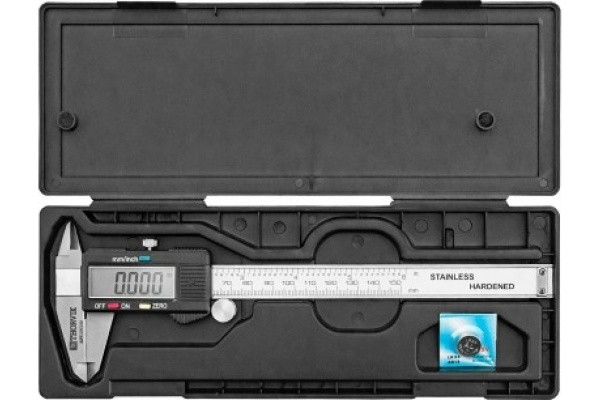 Цифровой штангенциркуль Thorvik DVC150, 150 мм