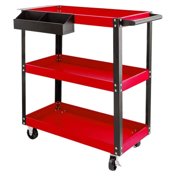Тележка инструментальная 3-х полочная