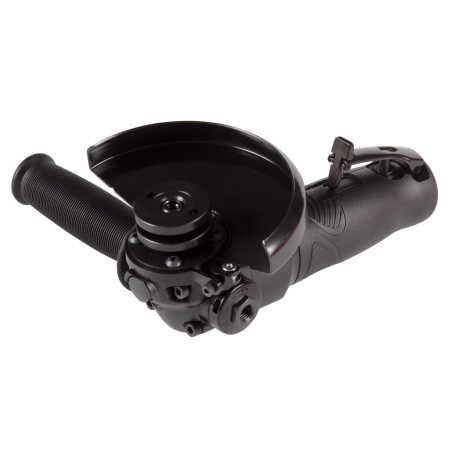 Пневматическая угловая шлифовальная машинка MIGHTY SEVEN QB-7215M (125 мм, 11000 об/мин, с рычажным выключателем)