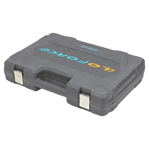 Набор инструментов 216пр. 1/4''3/8''1/2''(6гр.)(4-32мм)