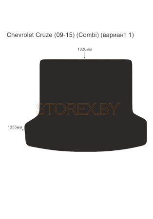 Chevrolet Cruze (09-15) (Combi) Багажник (вариант 1) copy